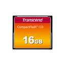 Transcend CF133 CompactFlash Memory Card 16GB, Up to 50MB/s, DSLRs Camera Card, MLC NAND Flash, ECC, Support Ultra DMA transfer mode 4 - TS16GCF133
