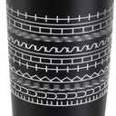 Hidden Message Coffee Mug 20oz, Gift for Work Bestie, Funny Coffee Mug, Modern Coffee Lover Gift for Friends, Family, Coworkers (Black)