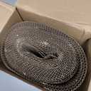 Geyoga 12 x 394 Inch Brown Single Face Corrugated Cardboard Roll B Flute Shipping Corrugated Paper Roll Wrap for Packing, Storage, DIY Craft, Back to School Essentials