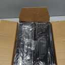 Under Bed Storage with Wheels,2-Pack Under Bed Storage Containers with Clear Lids,XXL Large Under the Bed Storage Organizer Bins With Handles,Space Saving Design for Clothes,Shoes,Books-Black