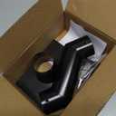 Tfro & Cile Rain Chain Gutter Adapter Black Installation Suit for Gutter Downspout Outlet