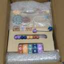 Wooden Baby Walker with Wheels, Push Walker for Baby Boy 6-12 Months, Baby Activity Center Sit to Stand Walker Small Size