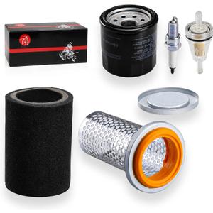 Air Filter & Guide Cage Cap Oil Filter Kit For Yamaha Grizzly 350 400 450 Bruin 350 Kodiak 400 450 Wolverine 350 450 5UH-E4458-00-00