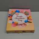 11" Christmas Tree Charcuterie Boards, Acrylic Reusable Serving Tray for Dessert Appetizer Display, Cute Decorative Snack Platter for Xmas Party Table Decoration