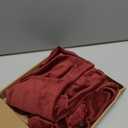 Uxcell Couch Arm Cover, Stretch Sofa Armrest Cover with Twist Nails Scratch-Resistant Furniture Protector for Sofas Chairs, Red