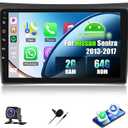 [1G+32G] Android 13 Car Stereo for Nissan Sentra 2013-2017 with GPS Navigation Head Unit Bluetooth Car Radio 10.1 Inch HD Touchscreen Mirror Link WiFi FM/RDS Radio USB SWC+Backup Camera Mic