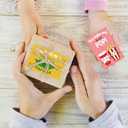 2 x Joyseller 35 Pack Valentines Cards for Kids - Cute Kids Valentines Cards with Envelopes & Scratch and Sniff Stickers - Food Pun Valentines Day Card for Classroom Exchange School Activity