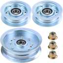 2 Pack GY22172 Idler Pulley John Deere with GY20629 Idler Pulley John Deere Replaces GY22082 Idler Pulley John Deere, GY20110, AUC17621, GY20067 for John Deere D140, D160, LA145, E170 Deck