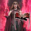 WandaVision Wanda Maximoff Witch Headpiece Halloween Mask Cosplay Costume Tiara (Adult)