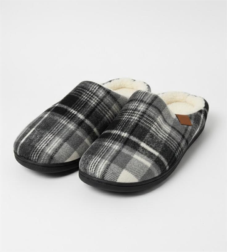 NewDenBer Women's Cozy Memory Foam Slippers Soft Fleece Lined Slip on Indoor Outdoor House Shoes Size 8-9 M