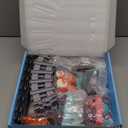 MORECOLL Electric Train Set for Toddlers & Kids w/Music, Lights & Tracks - First Choo Choo Train, Magnetic Connection, Birthday Gifts for Boys and Girls