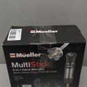 Mueller Multistick 5-in-1 Immersion Blender Handheld,12 Speed Hand Mixer-Turbo Boost,Heaviest Duty Copper Motor,Titanium reinforced Blades Hand Blender,Milk Frother Wand,Whisk,Beaker,Chopper,Grey (Gray)