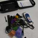 Wahl Clipper USA Color Pro Complete Haircutting Kit with Easy Color Coded Guide Combs - Corded Clipper for Hair Clipping & Grooming Men, Women, & Children - Model 79300-1001M
