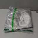 New Traditions Christmas Tree Collar  Silver Fabric with Ribbing  26" Diameter Fabric Stand Band for Artificial & Natural Trees  Tree Skirt Alternative, Collapsible