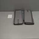 Onlyeasy Large Under Bed Shoe Organizer (6 to 12 Pairs x 2) - Underbed Shoes Closet Storage Solution with Metal Zipper and 2 Handles, Breathable, 29.3"x23.6"x5.9", Linen-like Grey, MXDUBSB2P