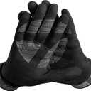 TaylorMade Rain Control Golf Gloves (Pair) (Large, Black/Gray)