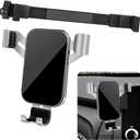 LUNQIN Car Phone Holder for Mitsubishi Outlander ES Black Edition 2022 2023 2024 Screen Stand (Only Applicable to 8 inch) Auto Interior Accessories Best Cell Phones Mount Cellphone Mobile Cradle