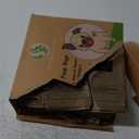 GREENER WALKER Tie Handles Poo Bags for Dog Waste, 600 Doggy Waste Bags Extra Thick Strong 100% Leak-Proof (Brown)