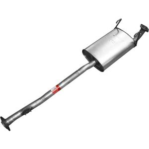 Walker Quiet-Flow SS 55303 Direct Fit Exhaust Muffler Assembly 2.17" Inlet (OD) 2.17" Outlet (OD) for Toyota 4Runner