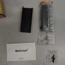 Finger Pulls for Cabinets Drawers - Aluminum Alloy Concealed Handle for Home Kitchen Door Dresser, Easy Installation (2, Black, 80mm/3.15inch)