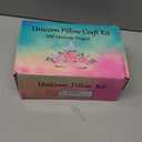 Make Your Own Unicorn Pillow Kit Arts and Crafts for Girls (No Sew), DIY Unicorn Craft Girl Ages 3 4 5 6 7 8 9 10 Years Old, Gifts for Kids, Birthday Present, Best Christmas Toy, Kids Project.