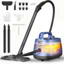 Steam Cleaner for Home, 293F 58 PSI Powerful Multipurpose Handheld Steam Mop, 21 Attachments, 50Oz Capacity, Heavy Duty Steamer for Carpets, Floors, Cars, Tiles, Crack Cleaning, Turquoise