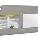Gray Passenger Right Side Sun Visor Replacement Compatible with Toyota RAV4 2006-2013 Replace 74310-42452-B2