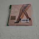 Yilanmy Plus Size Knee High Socks for Women Nylon Sheer Trouser Socks 6 Pairs, 3X-Large-4X-Large