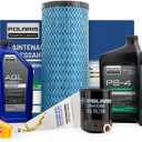 Polaris Service Kit for GENERAL 1000/XP 1000 or RZR Trail S/S 1000 Models, Includes Demand Drive Fluid, AGL Fluid, PS-4 5W-50 Full Synthetic Oil, 1 Air Filter, 1 Oil Filter, 2 Spark Plugs - 2830544