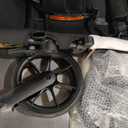 Momcozy ChangeGo Baby Stroller, Convertible Single-to-Double-to-Wagon Stroller with 23 Configurations, Bassinet, Seat Included, Large PU Wheels, All-Wheel Suspension  Extendable UPF50+ Canopy (Black)