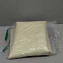 Washer Drain Pan 27×27inch Silicone Mat, Multi-function Non Slip Washer Drip Tray, With Raised Edge Washing Machine Silicone Mat, Soft Foldable Portable Waterproof Pad (White)