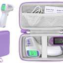 Forehead Thermometer case for Non-Contact Infrared Digital Thermometer Like Vibeey, eZthings, HALIDODO, HIGBRE, ALLIRIER, AFARELY, ROYADVE, REDESS, iCode, SUNNYPLUS, BrillianceHair, drtulz