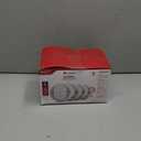 Kidde Hardwired Smoke Detector, AA Battery Backup, Interconnectable, LED Warning Light Indicators, 4 Pack