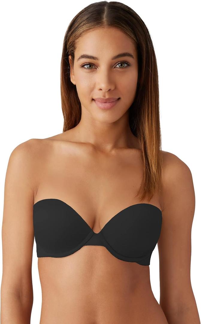 b.tempt'd Womens Future Foundation Push-up Convertible Strapless Bra (36A, Night)