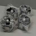 4 Pack Garage Lights, 28000LM Super Bright LED Shop Lights with 6+1 Deformable Panels, 6500K Garage Light Ceiling Led, E26 Socket Screw in Bulb for Warehouse, Workshop, Basement, Attic