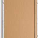 U Brands Magnetic Marble Print Dry Erase Board White Board, 11" x 15.5", Frameless, Includes Magnet and Marker