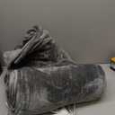 Bedsure Electric Blanket Twin - Soft Flannel Heated Blanket Twin Size, GentleSoft Fast Heating with 10 Time Settings & 6 Heat Settings, Warm Gift for Grandma (62x84 inches, Grey)