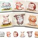 2 x Wooden Puzzles for Toddler 6 Pack Puzzles Toys for Toddlers 3 4 5 6 Years Old Boys Girls Birthday Christmas Party Favors Gifts Best Gifts for Toddlers