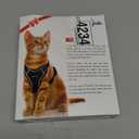 Cat Harness and Leash for Walking Escape Proof Soft Adjustable Cat Leash Breathable Comfortable Vest Easy to Wear Kitten Harness for Outdoor Travel Emerald (S (7-12lb))