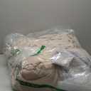 AIKASY Taupe Comforters King Size Set, Vintage Boho Chic Farmhouse Bedding Sets Shabby Ruffle Queen Bed Comforter Bedding 3PCS1 Comforter and 2 Pillowcases