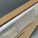 Redants 2 Pack 5 FT Baseboard Heater Covers with Left and Right Endcaps,Galvanized Steel Easy Slip-On Baseboard Cover for Replacing Old and Rusty Looking Electric and Hydronic Base board Heater Cover