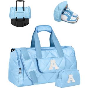 Elilier Mom Gifts, Travel Duffel Bag, Mothers Day Birthday Graduation Gift for Her, Gifts for Teenage Girls Women, Teen Girl Gifts Trendy Stuff, Initial Overnight Weekender Bag