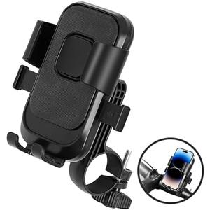 Runhike Electric Bike Phone Holder,Shockproof and Anti-Shake Phone Holder for Electric Bike and Motorcycle,One Hand Operation,1PC