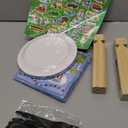 Chugga Chugga Two Two Party Supplies Set Train Plates and Napkins 2nd Birthday Party Tableware Packs Decorations Transportation Disposable Paper Plates Napkins Forks For Kids Serve 25