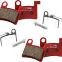 MT600 Electric Bike Disc Brake Pad Two Pairs, Suitable for DYISLAND LD-200PLUS LD4X-600, (Semi-Metallic/Sintered-Metal)