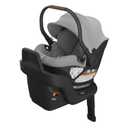 UPPAbaby Aria Lightweight Infant Car Seat/Just Under 6 lbs for Easy Portability/Base with Load Leg + Infant Insert Included/Direct Stroller Attachment/Anthony (Grey/Chestnut Leather), MFD: 01/22/2025