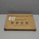 J.B Large Stone Drying Mat for Kitchen Counter - Quick Dry Stone Mat with Sink Caddy, Ultra Absorbent Dish Drying Stone for Kitchen Counter and Bathrooms, 16 x 12 Inch, Dark Gray/Black Marble Finish