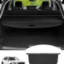 Powerty Cargo Cover for 2022-2025 2026 Genesis GV70 Accessories Retractable Trunk Cover Security Shielding Shade Cargo Luggage Cover