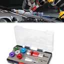 Wire Stripper for Drill,Wire Stripping and Twisting Tool for 6/8/10/12/14AWG,Portable Wire Nut Twister for Power Drill,Cable Quick Twister Tool and Connector8pcs