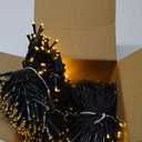 394FT 1200 LED Christmas Lights Outdoor, Warm White Christmas Tree Lights Plug in, 8 Modes Twinkle String Light for Bedroom Wedding Party Ceiling Xmas Home Decorations